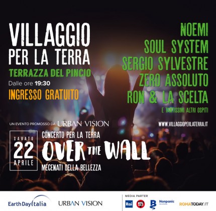 Concerto contro tutti i muri, giornata mondiale della terra