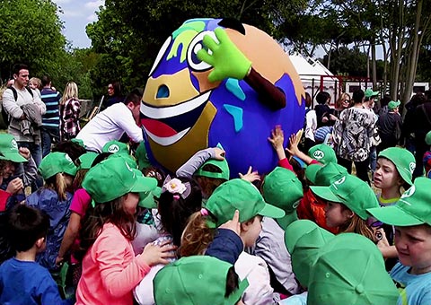 Bambini al Villaggio per laTerra, Giornata Mondiale della Terra