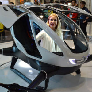 Il drone elettrico per il trasporto umano può volare in USA