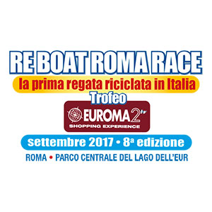 Re-boat Roma Race 2017 recycled boat