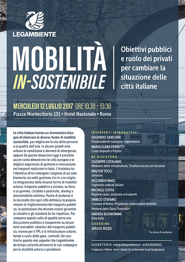 mobilità insostenibile roma