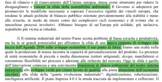 Rinnovabili • programma di Governo