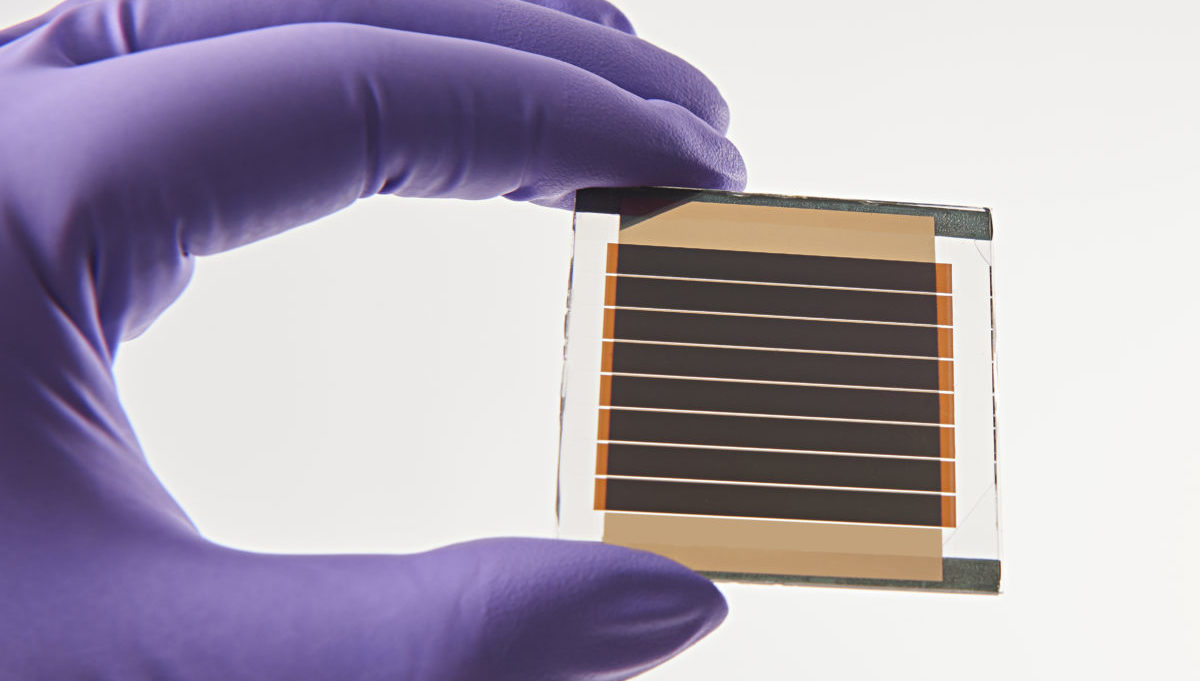 mini modulo solare perovskite