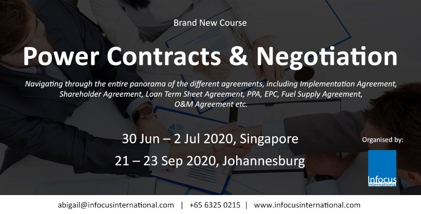 Power Contracts & Negotiation Singapore