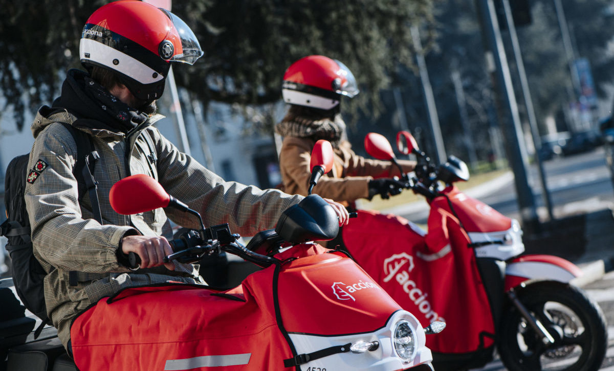 Scooter sharing