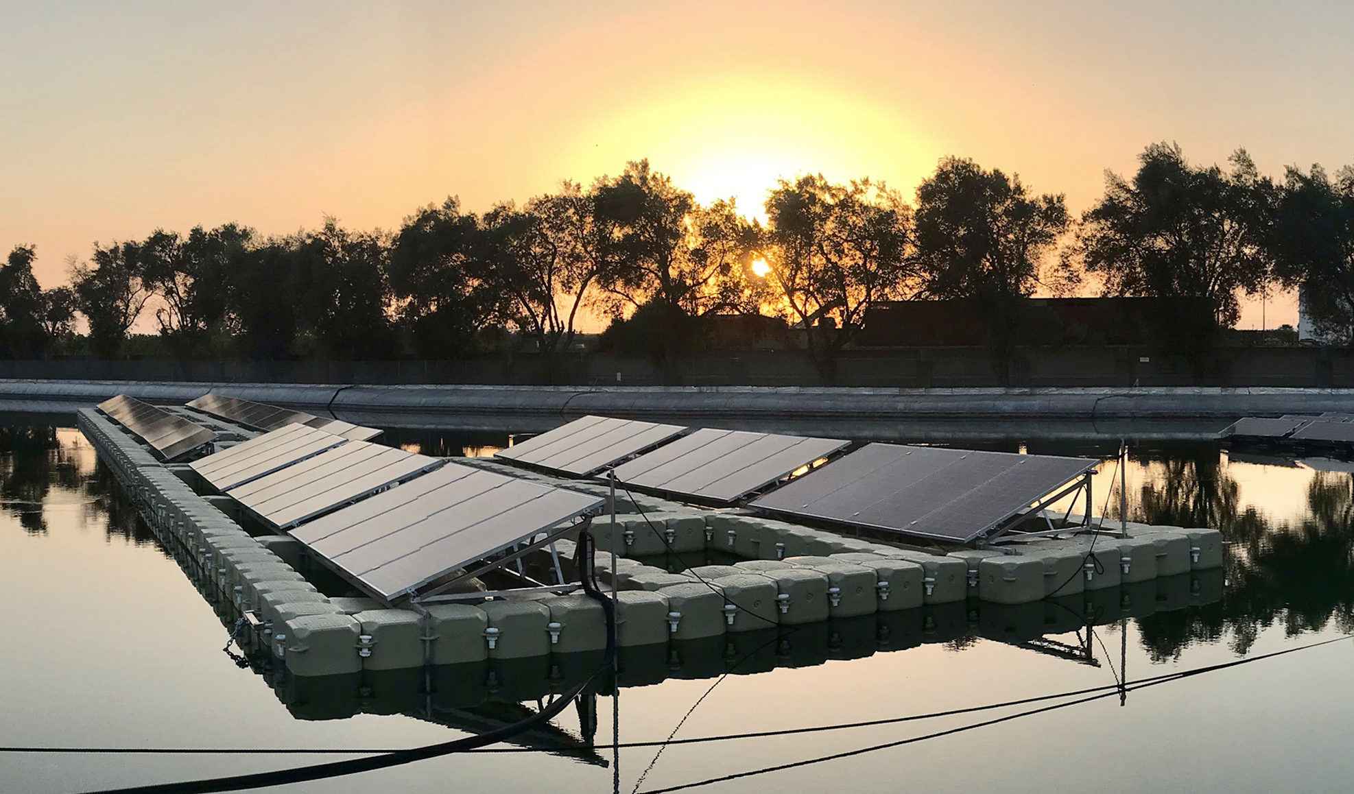 fotovoltaico sull'acqua