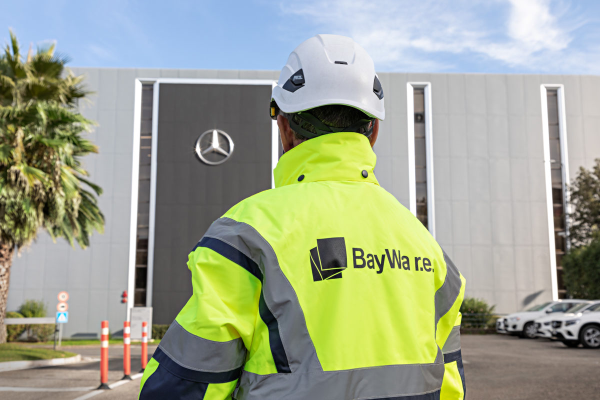 Rinnovabili • centro logistico europeo Mercedes Benz