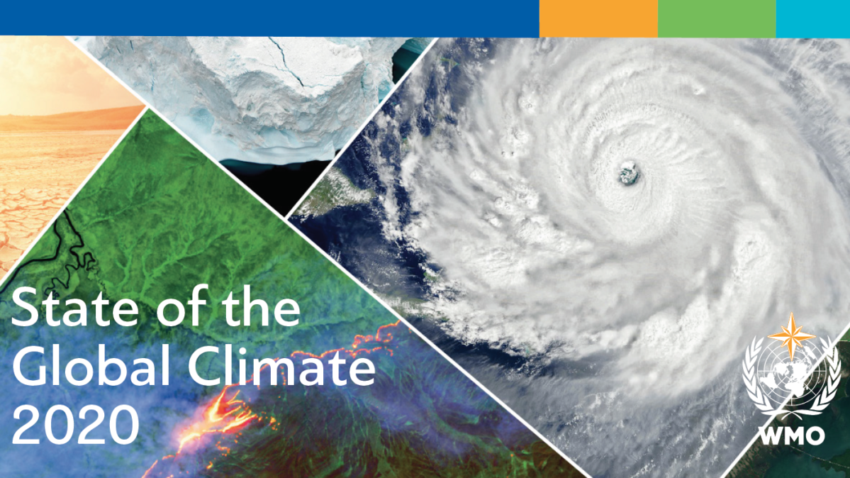 State of Global Climate 2020: siamo a +1,2°C di riscaldamento globale