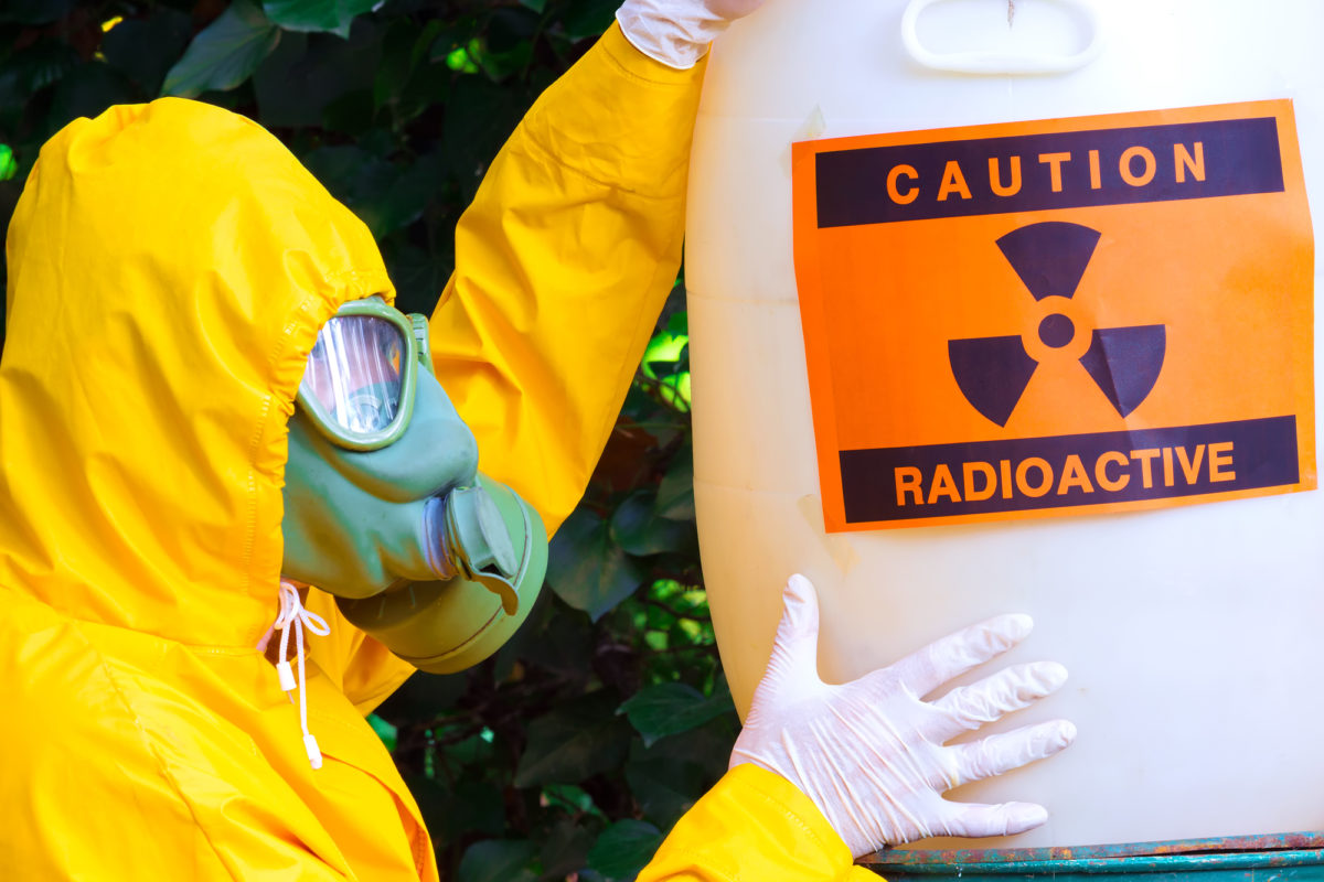 Deposito rifiuti radioattivi