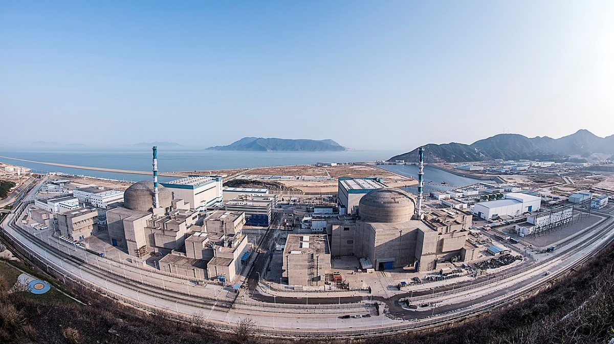 Centrale nucleare di Taishan: incidente con fuoriuscita di gas