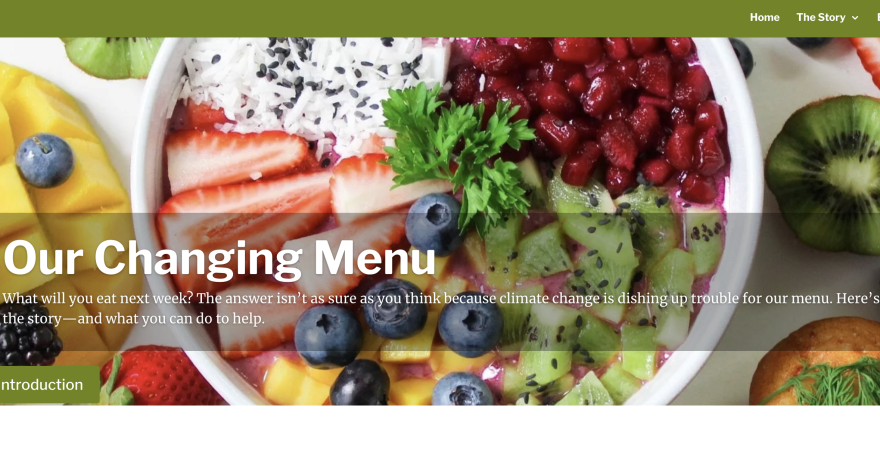 Rinnovabili • Our Changing Menu
