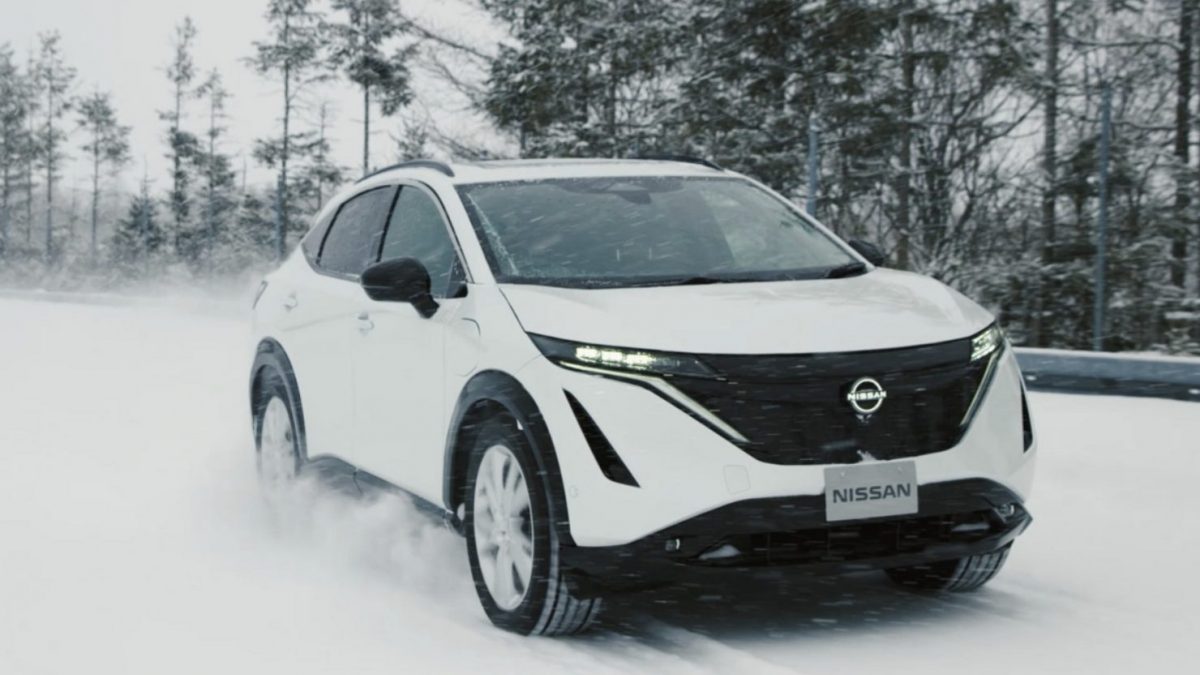 Nissan Ariya test