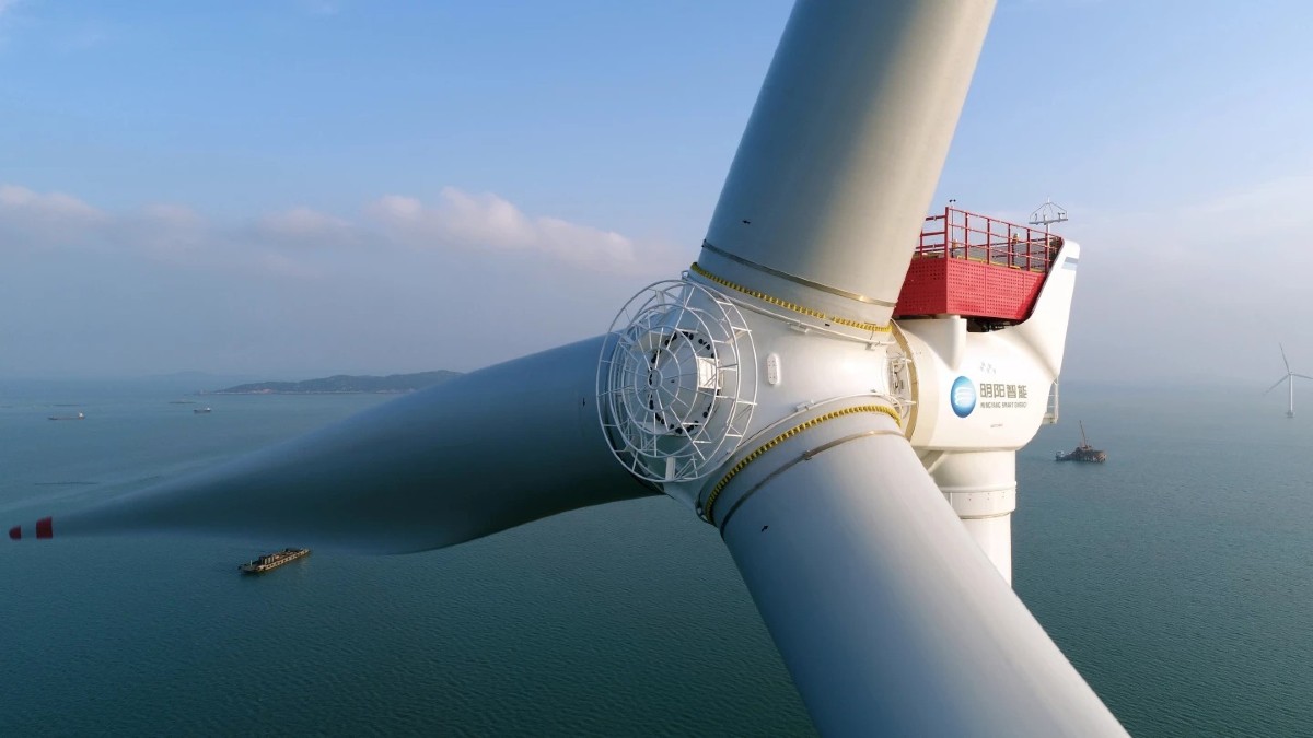 Rinnovabili • Turbina eolica offshore da record: dalla Cina 16 MW e 264 m di altezza