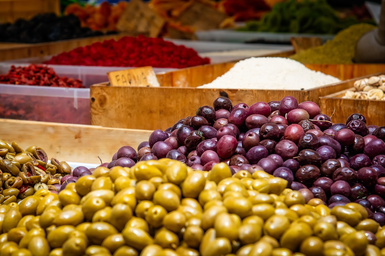 produzione delle olive