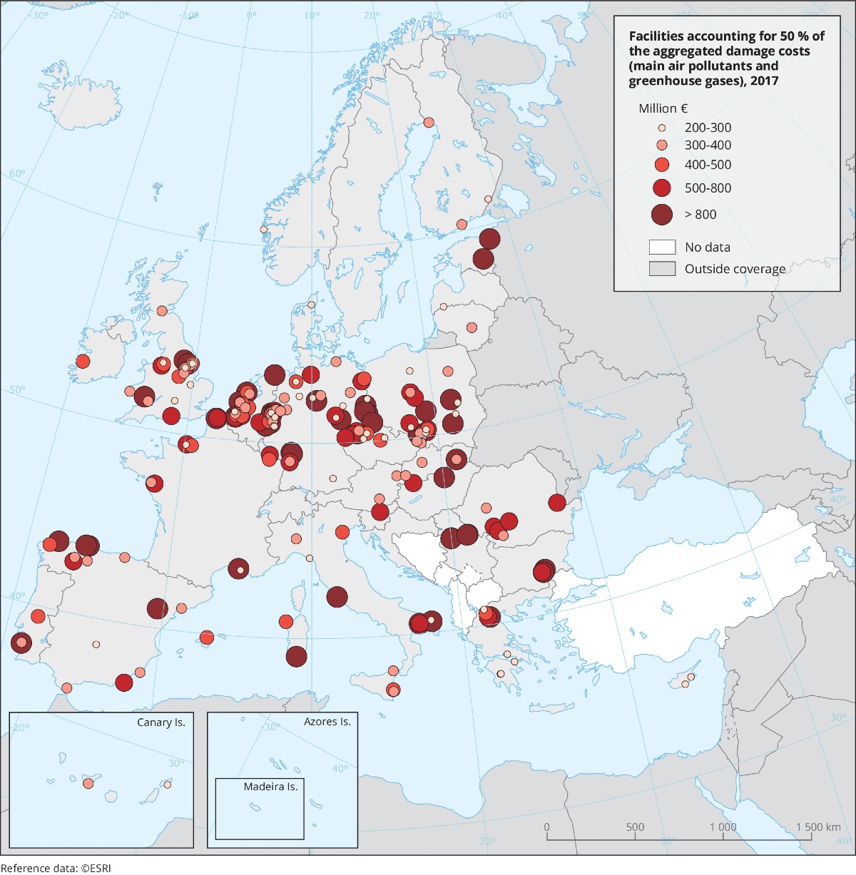 Inquinamento industriale: quanto costano le industrie sporche europee