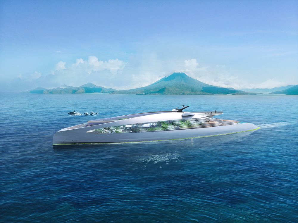 Rinnovabili • Super yacht a emissioni zero credit 3deluxe