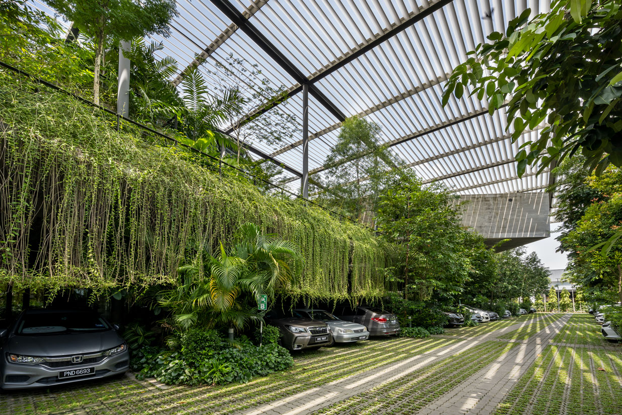 Biofilia e la fabbrica nella foresta - Credits Lin Ho Photography