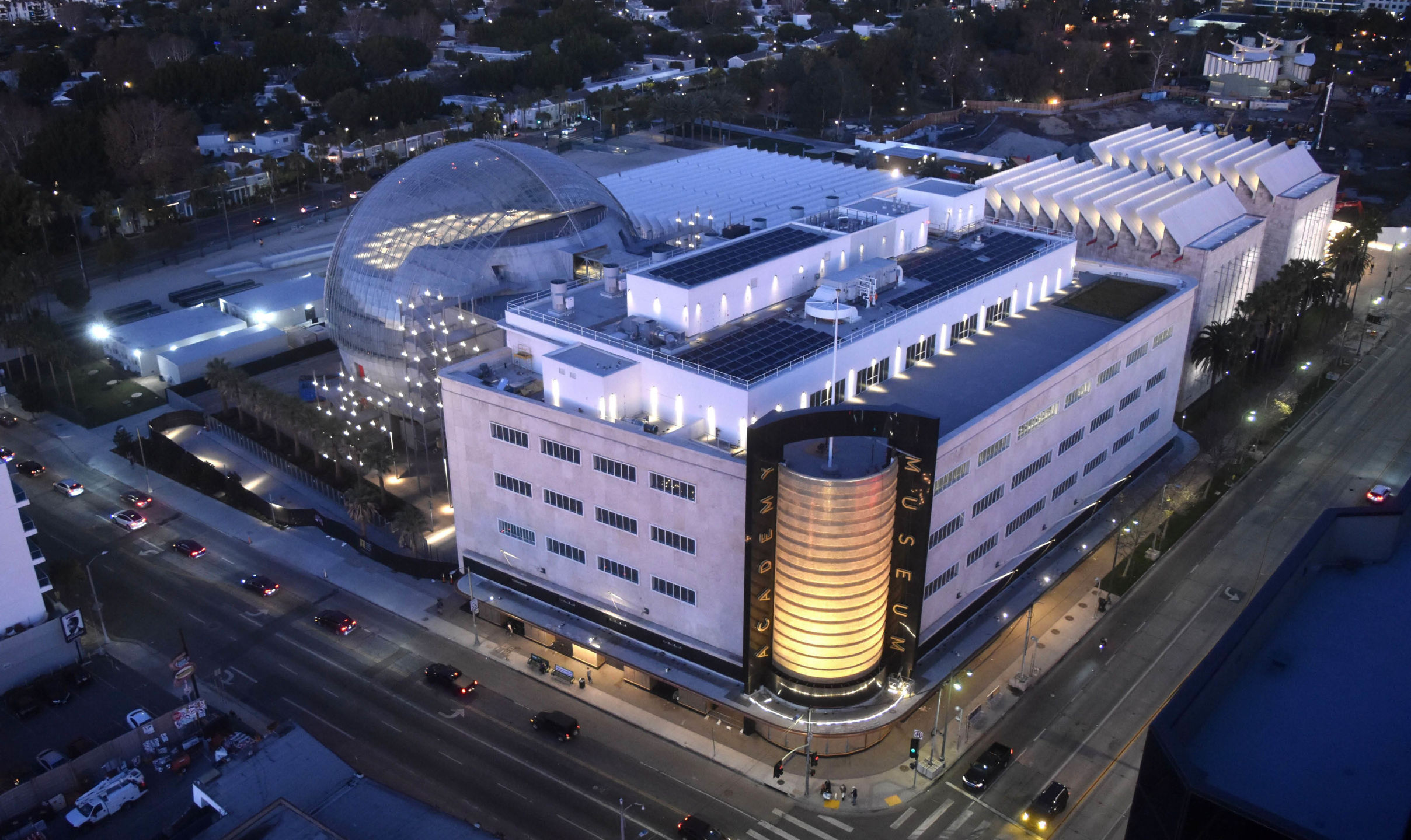 Il nuovo museo del cinema - credit photo RPBW - © ACADEMY MUSEUM FOUNDATION