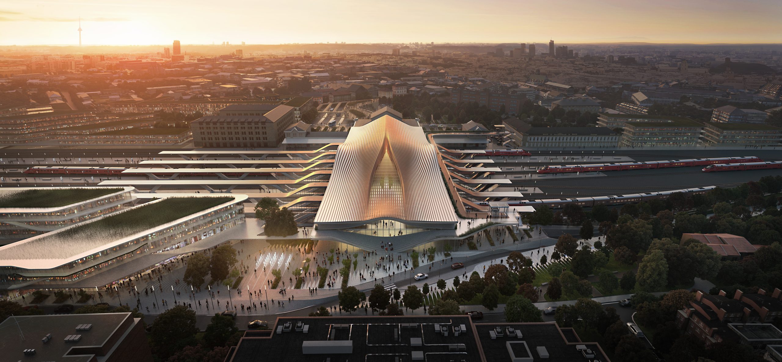 ZHA_Vilnius Connect_render by Negativ