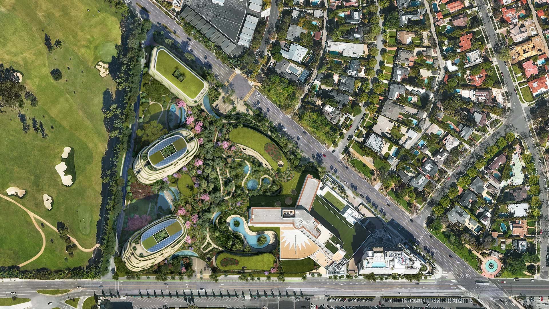 Il One Beverly Hills e i Tre grattacieli ecosostenibili - credits Foster + Partners