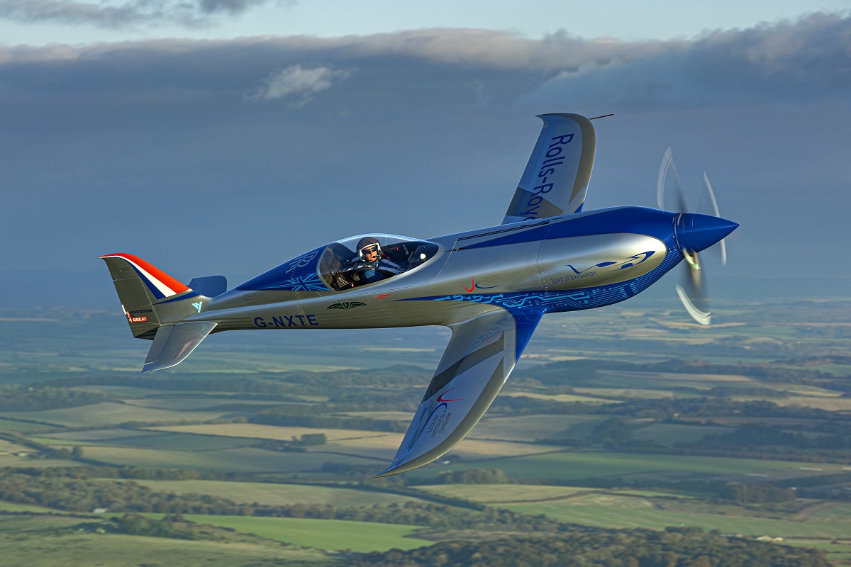 aereo elettrico più veloce al mondo
