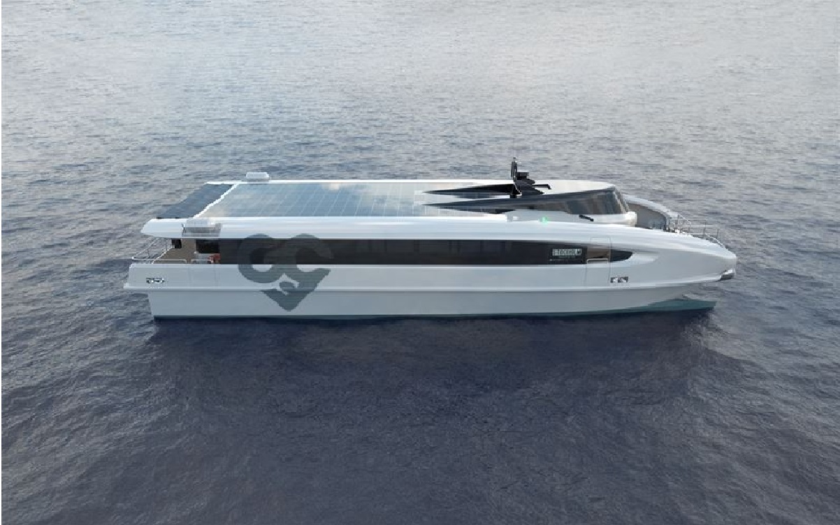 catamarano a idrogeno