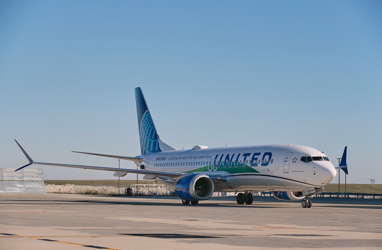 aereo commerciale a biofuel