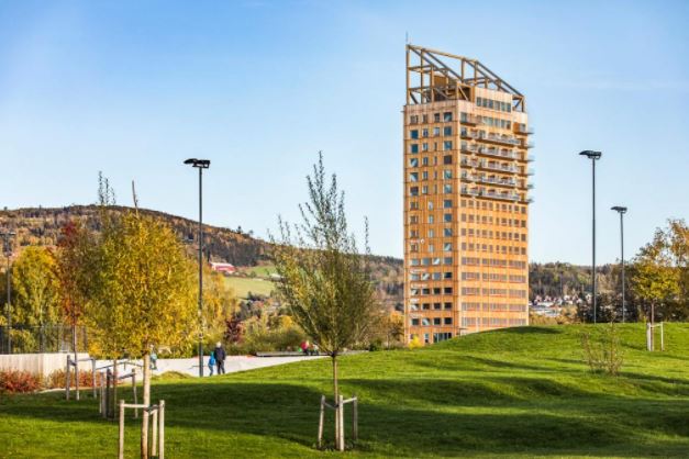 Il grattacielo in legno più alto del mondo – Credits: Voll Arkitekter via CTBUH