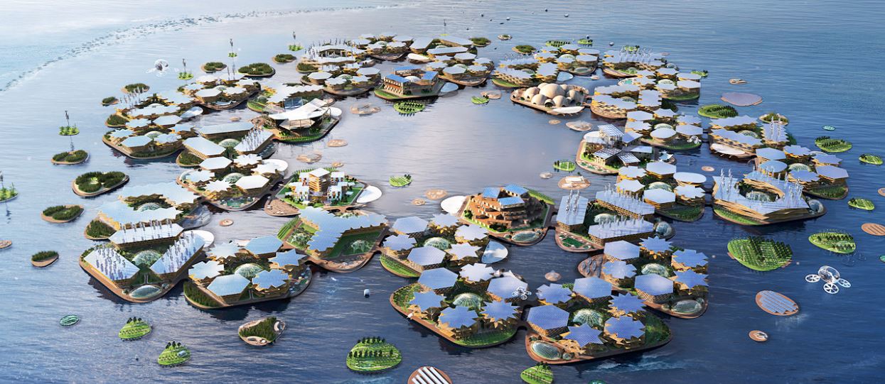 Oceanix City credits BIG Bjarke Ingels Group