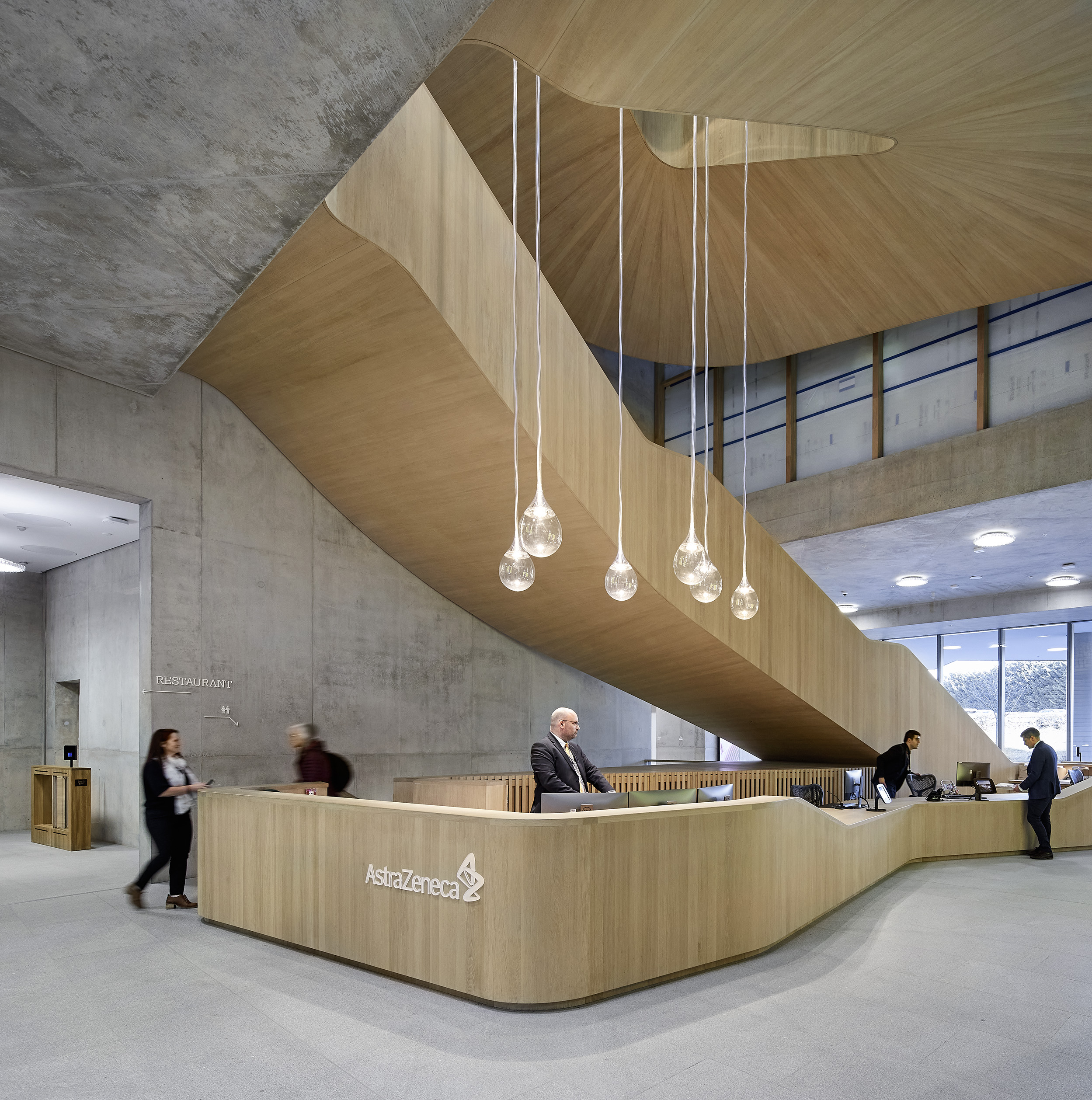Vista aerea The Discovery Centre credits Astra Zeneca  ©Hufton+Crow