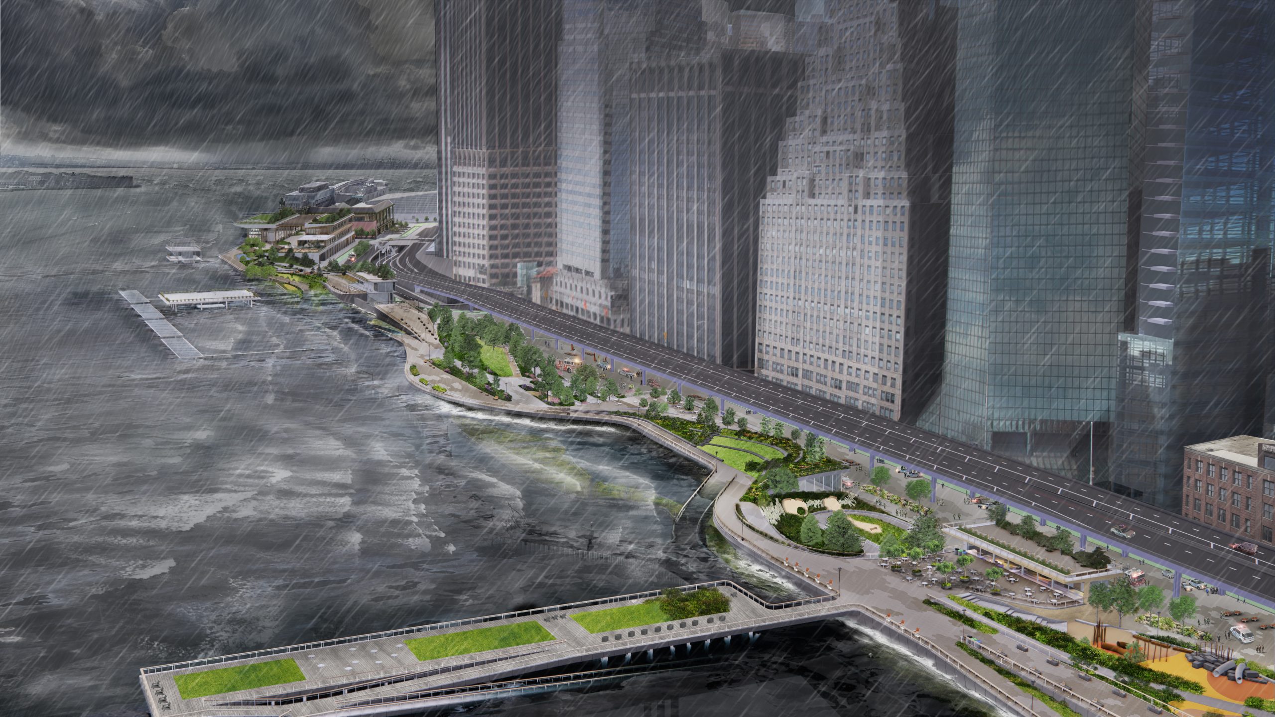 Masterplan Financial District e SeaPort New York - credit: NYCEDC
