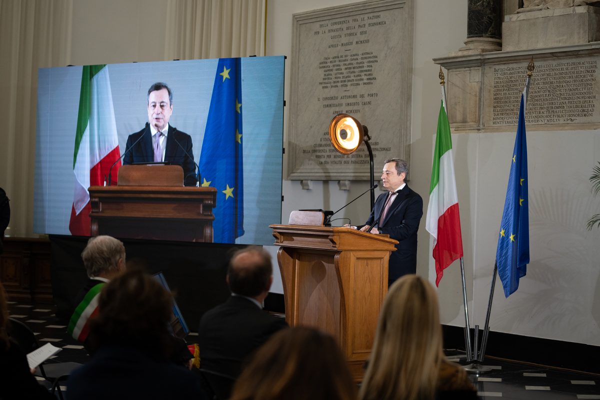 draghi genova caro bollette