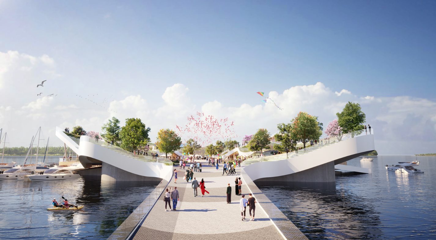 The Leaf credits: heatherwick studio Photo Credit: Devisual
