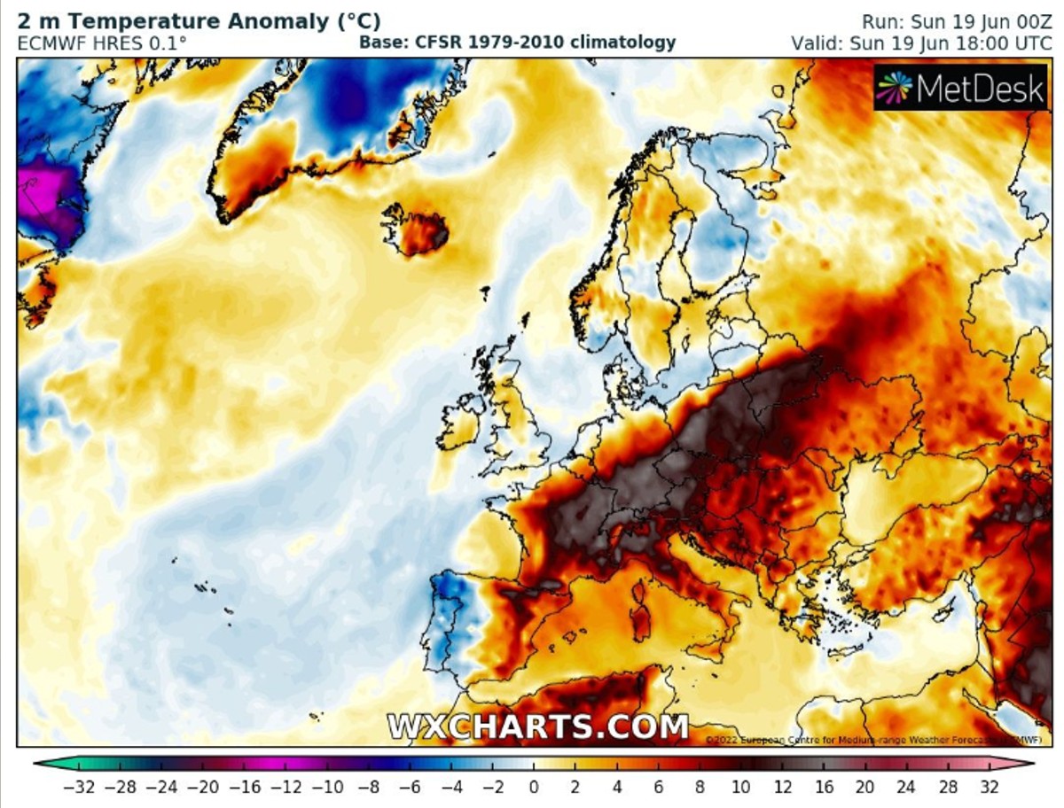 Caldo estremo: nuovi record in Francia, Germania, Polonia