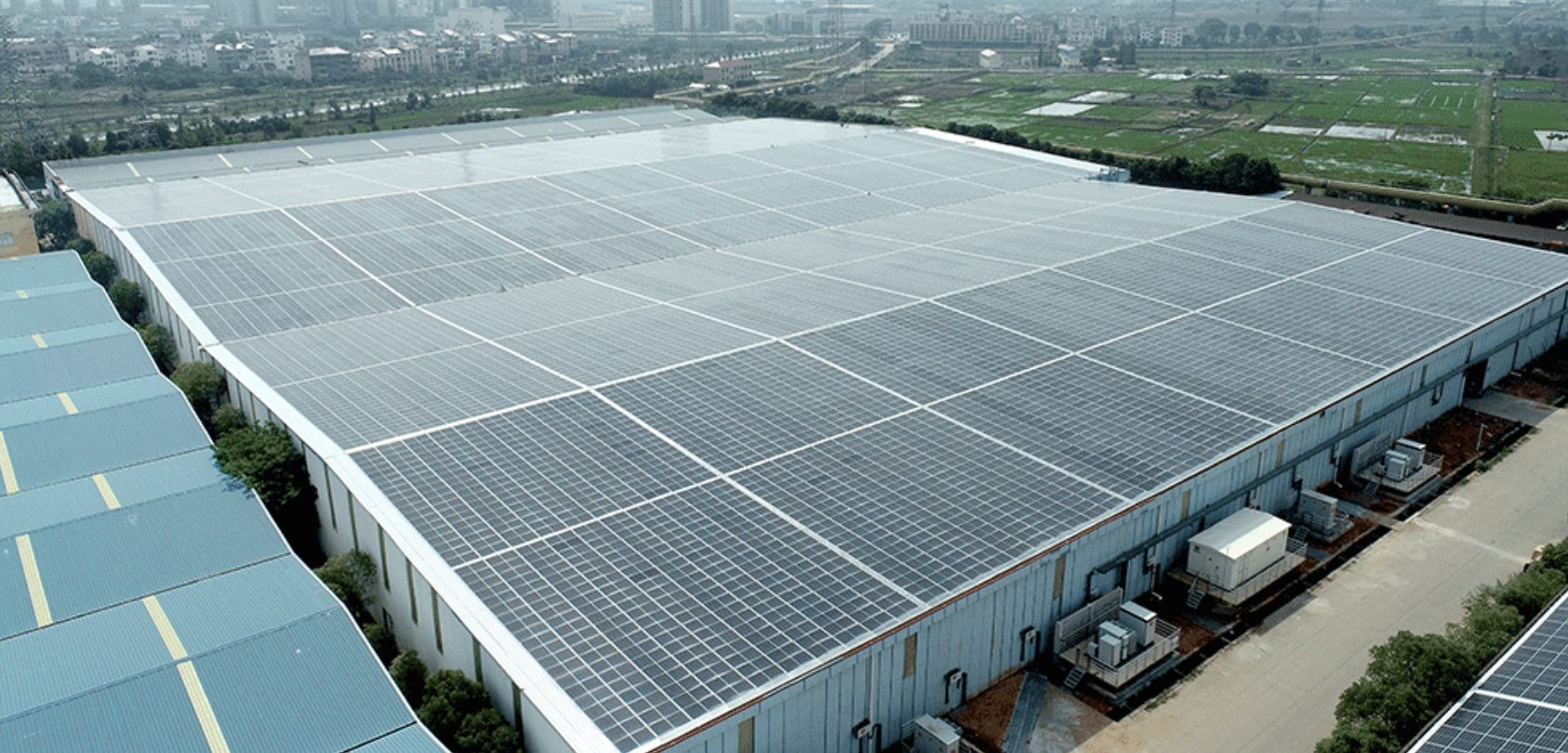 Tetto fotovoltaico più grande al mondo