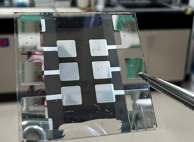 Cella solare in perovskite efficiente