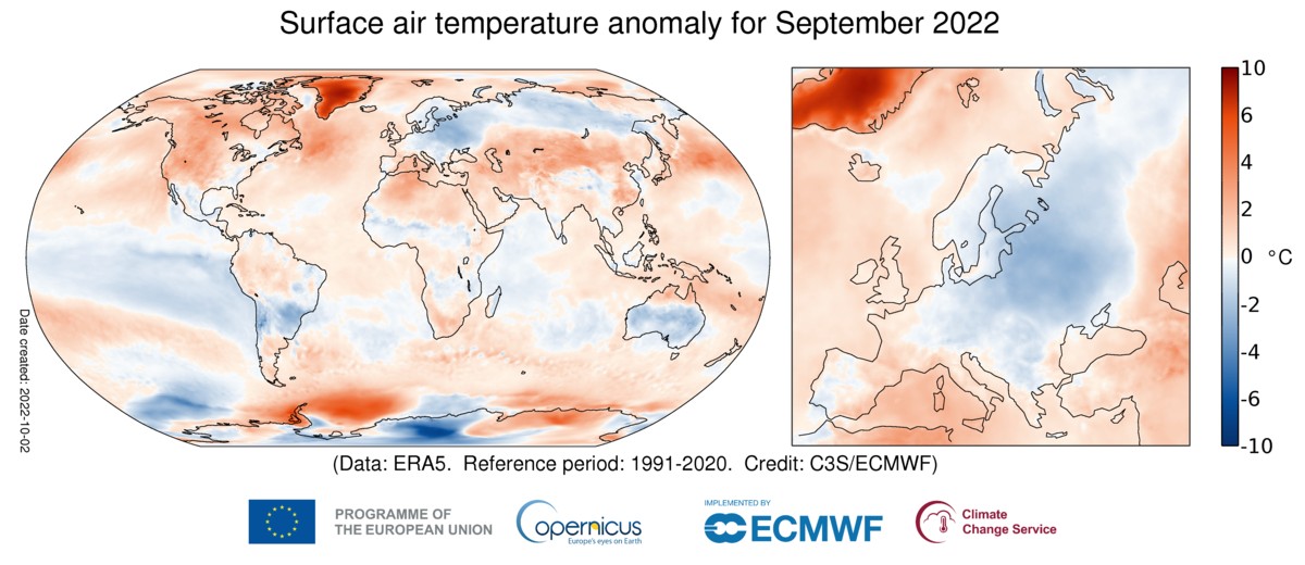 Riscaldamento globale: Groenlandia +8°C a settembre