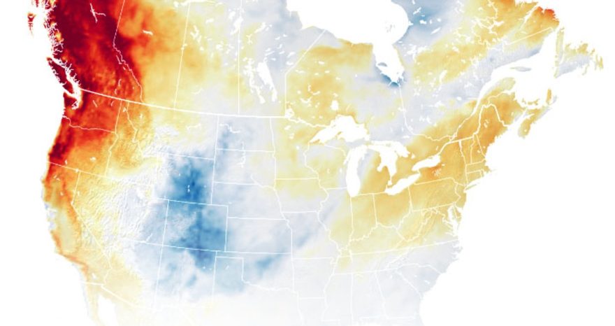 Rinnovabili • Caldo estremo: i 46,6°C in Canada? Succederà ogni 10 anni
