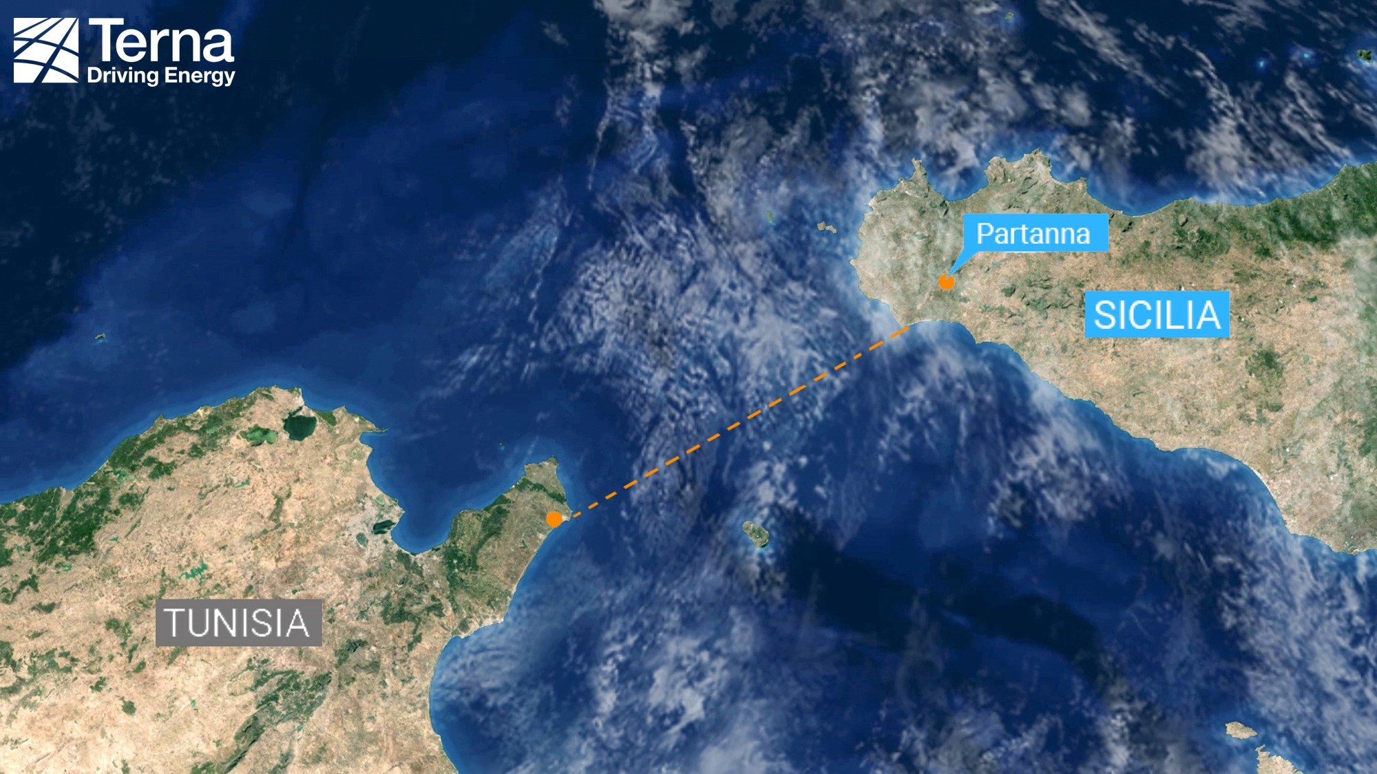 elettrodotto Italia-Tunisia