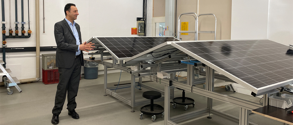 Fotovoltaico pieghevole
