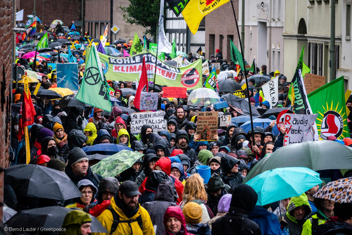 Greta Thunberg fermata dalla polizia a Lutzerath