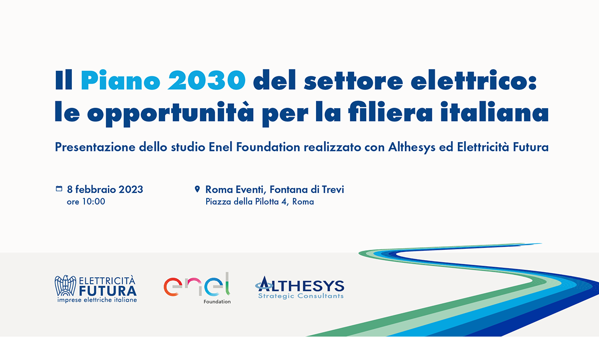 Piano 2030 del settore elettrico