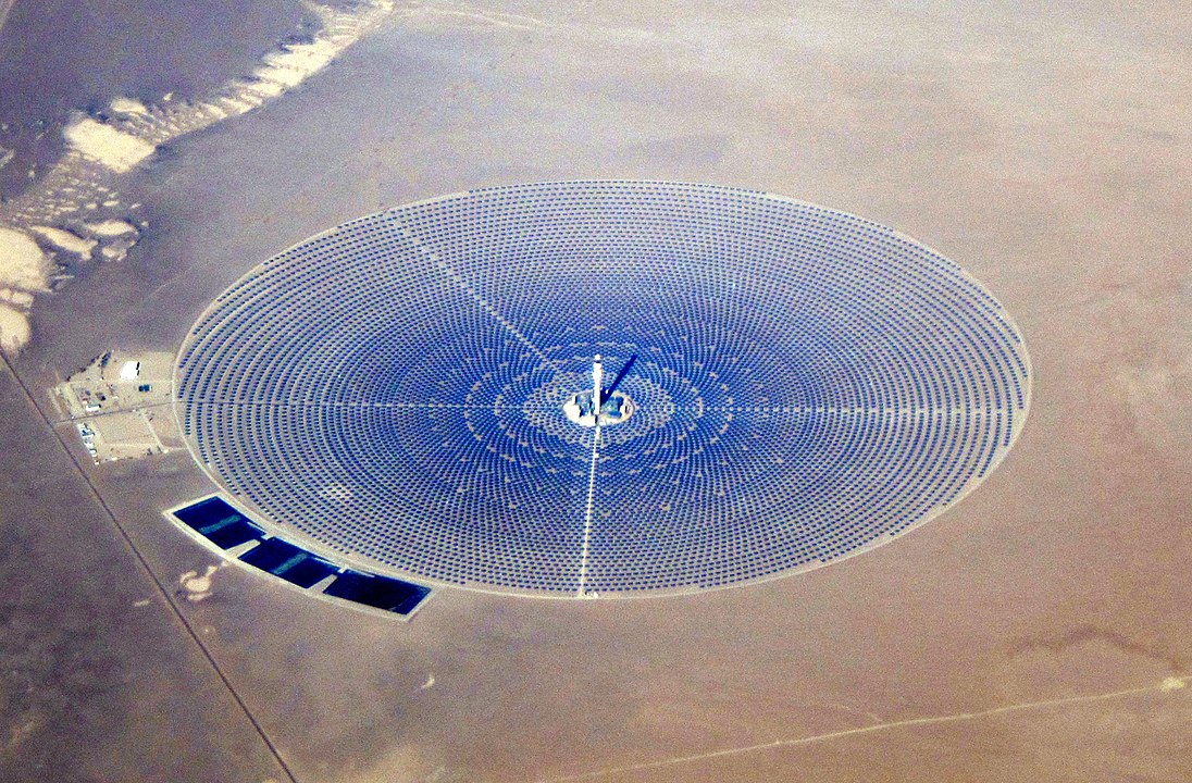 Solare termodinamico a torre centrale