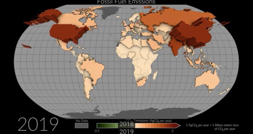 Rinnovabili • Emissioni di gas serra: gli inventari nazionali visti dallo spazio