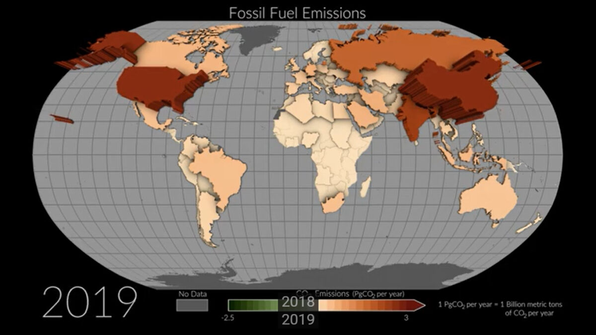 Emissioni di gas serra: gli inventari nazionali visti dallo spazio