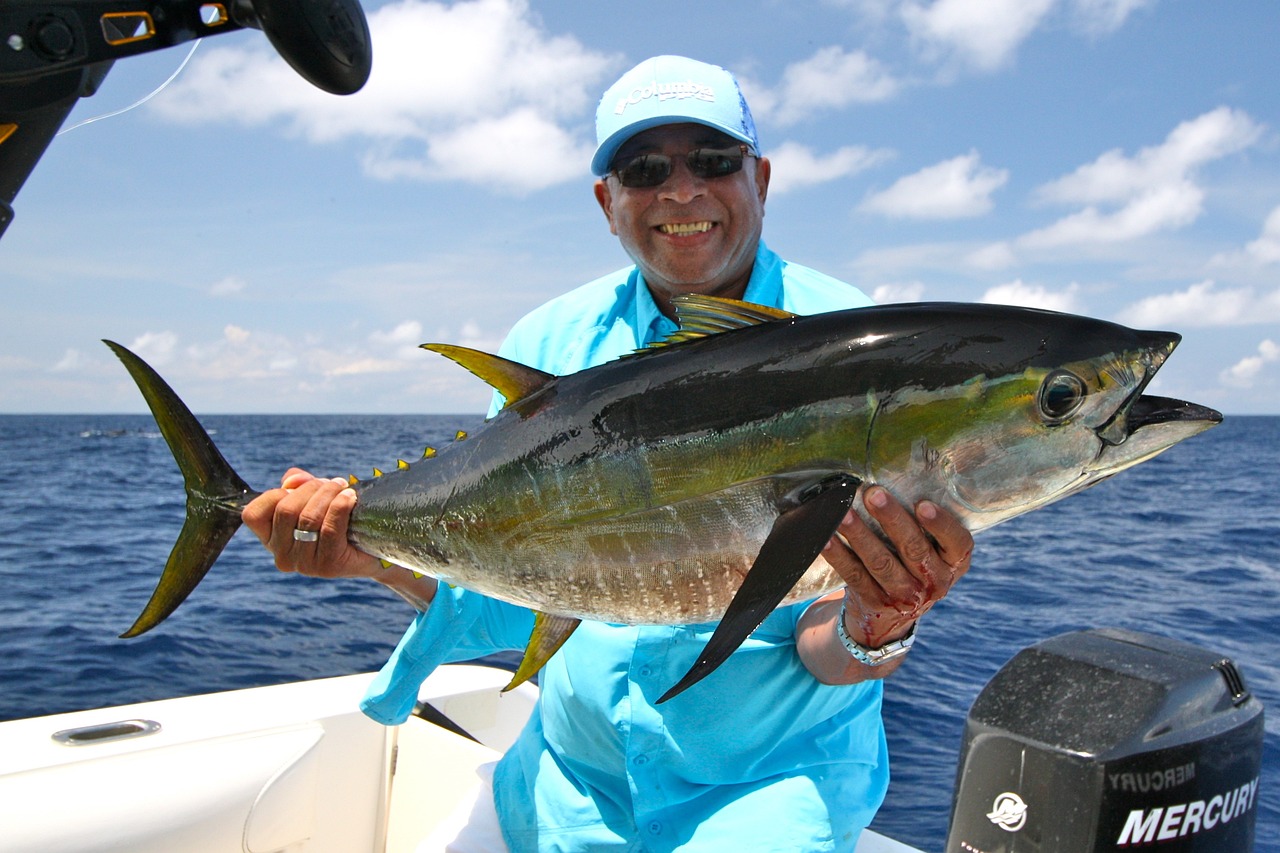 pesca tonno pinna gialla