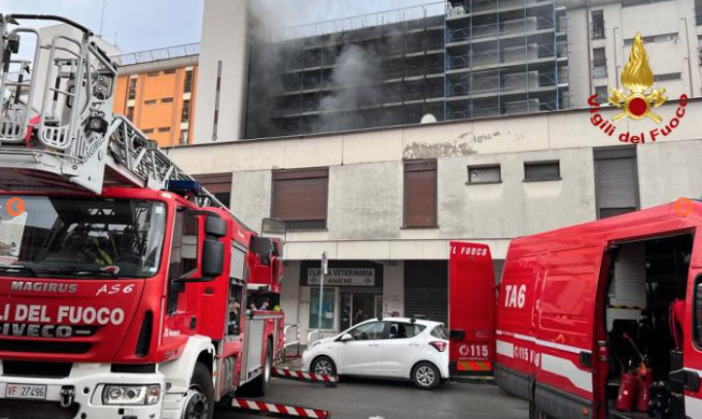 Incendio Colli Aniene
