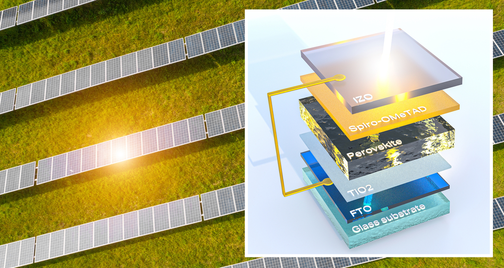 Celle solari bifacciali in perovskite