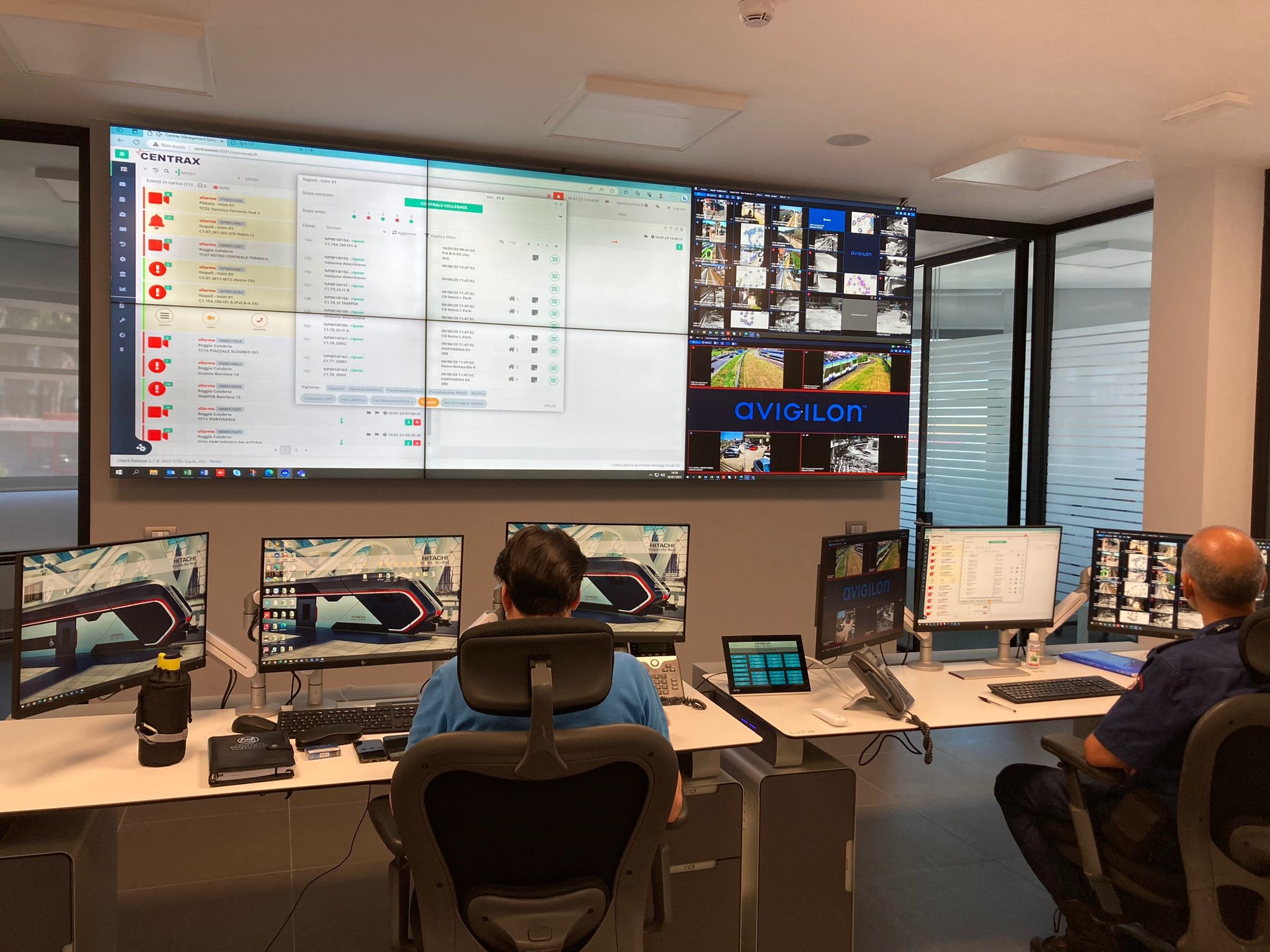 Global Security Control Room: Hitachi Rail coniuga sostenibilità e sicurezza