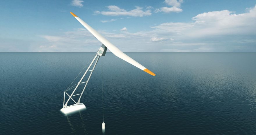 Rinnovabili • turbina eolica galleggiante a singola pala
